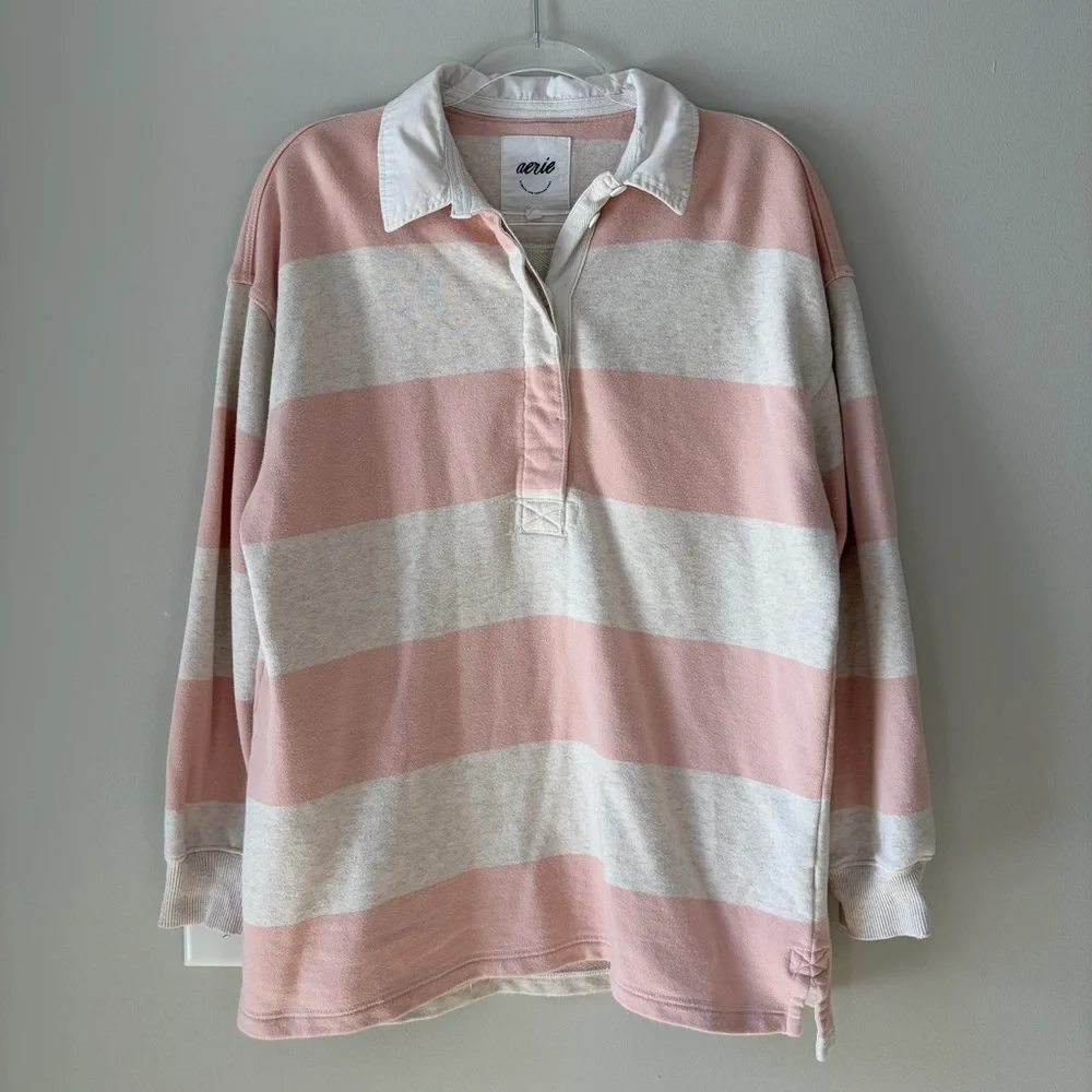 Aerie Prep Rally Rugby Top - Picture 2 of 11